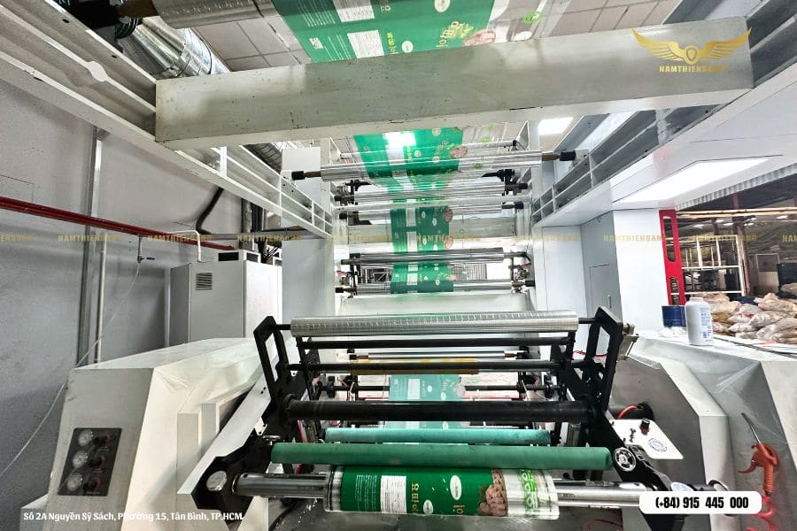In Ấn Túi Nhôm Bạc Đựng Cà Phê